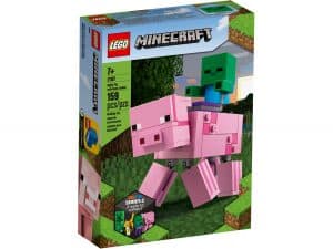 LEGO 21157 BigFig Schwein mit Zombiebaby