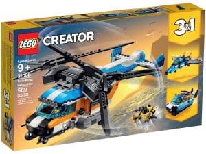 LEGO 31096 Doppelrotor-Hubschrauber