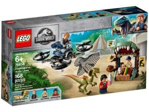 LEGO 75934 Dilophosaurus auf der Flucht