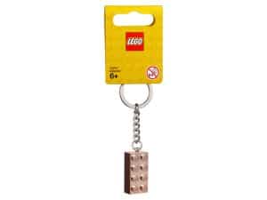 LEGO 853793 Stein Schlüsselanhänger in Roségold