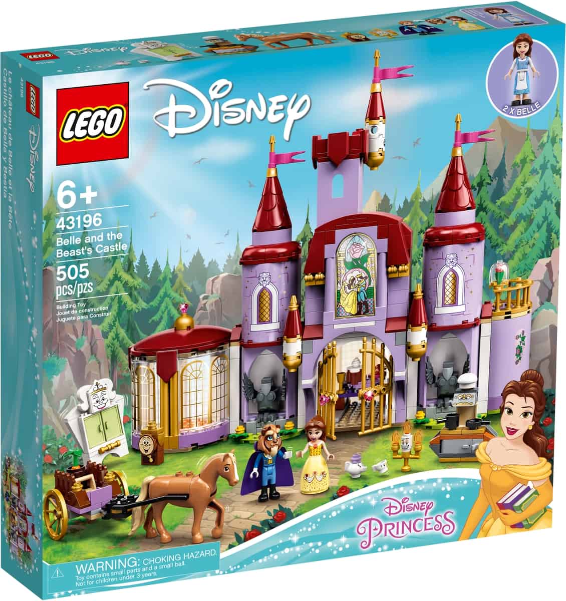 lego 43196 belles schloss