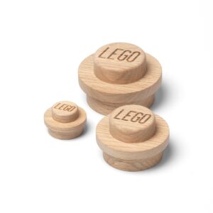 LEGO Holzaufhänger-Set aus hellem Eichenholz 5007114