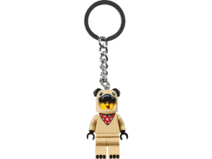 LEGO Schlüsselanhänger mit Bulldoggen-Mann 854158