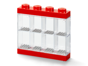LEGO Schaukasten für 8 Minifiguren in Rot 5006151