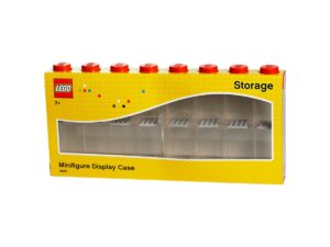 LEGO Schaukasten für 16 Minifiguren in Rot 5006154