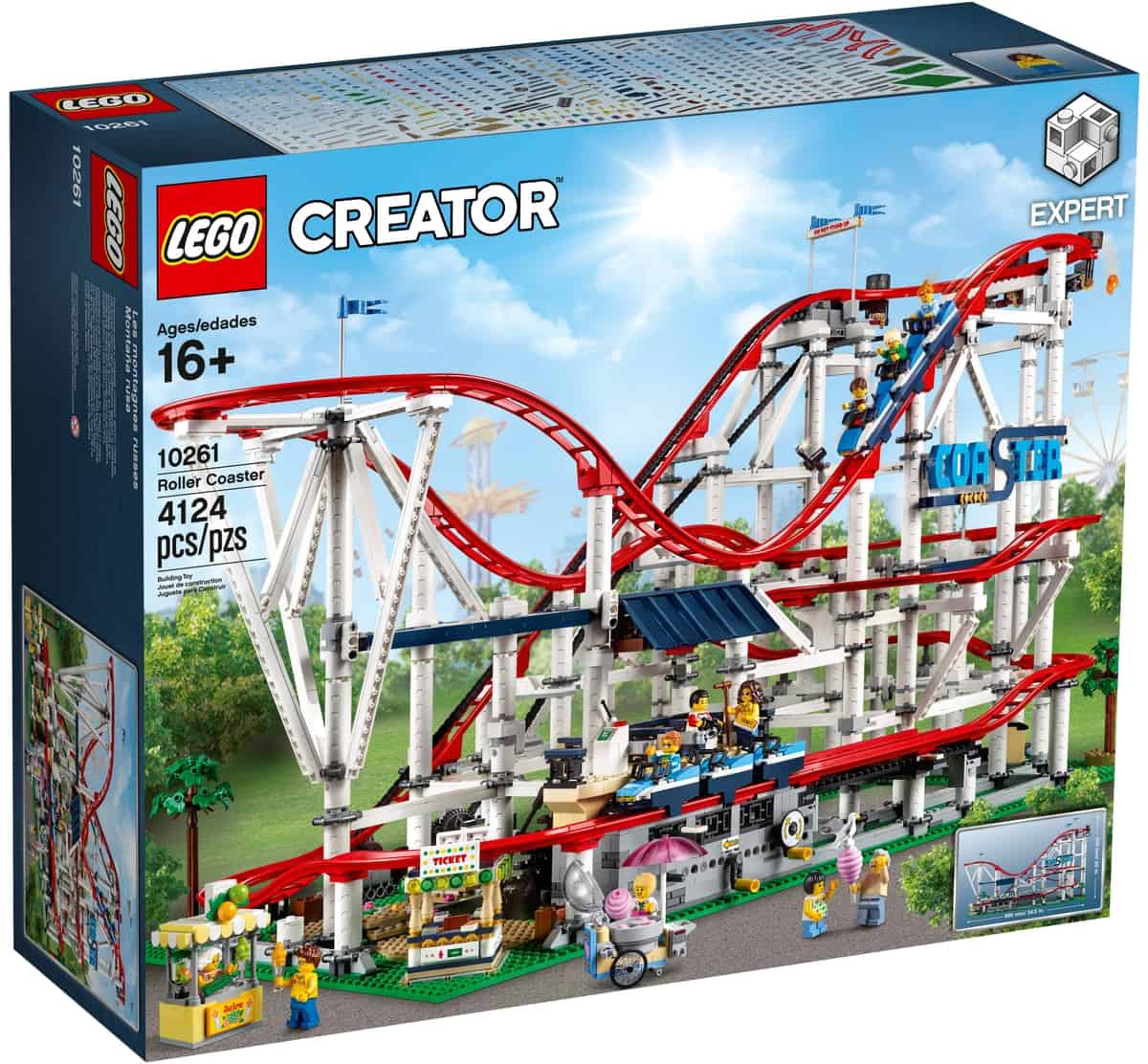 lego 10261 achterbahn