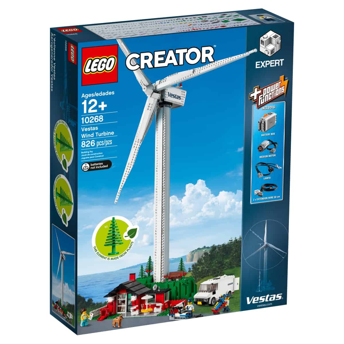lego 10268 vestas windkraftanlage