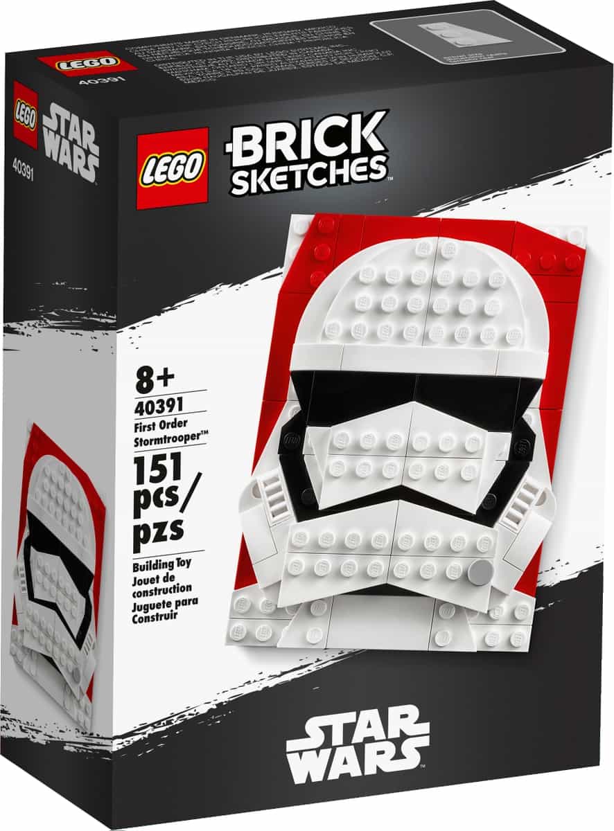 lego 40391 brick sketches stormtrooper