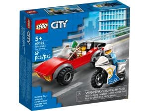 LEGO Verfolgungsjagd mit dem Polizeimotorrad 60392