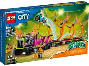 LEGO Stunttruck mit Feuerreifen-Challenge 60357