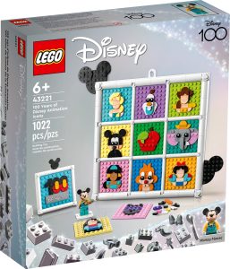 LEGO 100 Jahre Disney Zeichentrickikonen 43221