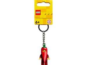 LEGO Schlüsselanhänger mit Chilischoten-Mädchen 854234