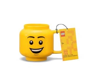 LEGO Keramikbecher mit fröhlichem Jungengesicht 5007877