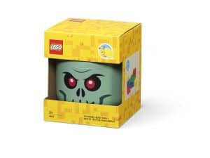 LEGO Skelettkopf – Kleine Aufbewahrungsbox in Grün 5007888