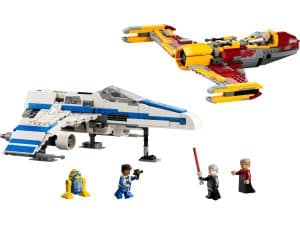 LEGO New Republic E-Wing vs. Shin Hatis Starfighter 75364