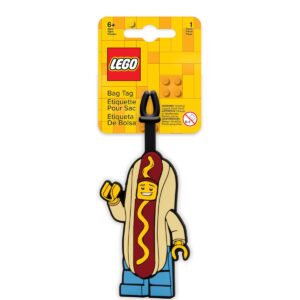LEGO Taschenanhänger mit dem Mann im Hotdog-Kostüm 5008031