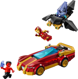 LEGO Iron Man Auto und Black Panther vs. Red Hulk 76310