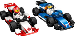 LEGO F1 Williams Racing und Haas F1 Rennautos 60464